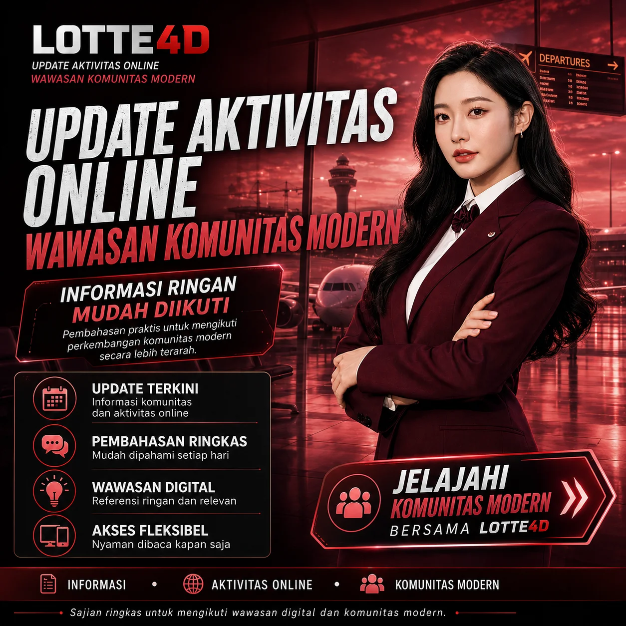 Galeri foto LOTTE4D | Update Aktivitas Online dan Wawasan Komunitas Modern di Jakarta